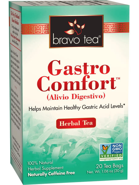 ** 12 PACK ** Bravo Tea, Gastro Comfort, 20 Tea Bags