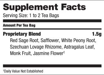 Bravo Tea, Blood Circulation, 20 Tea Bags