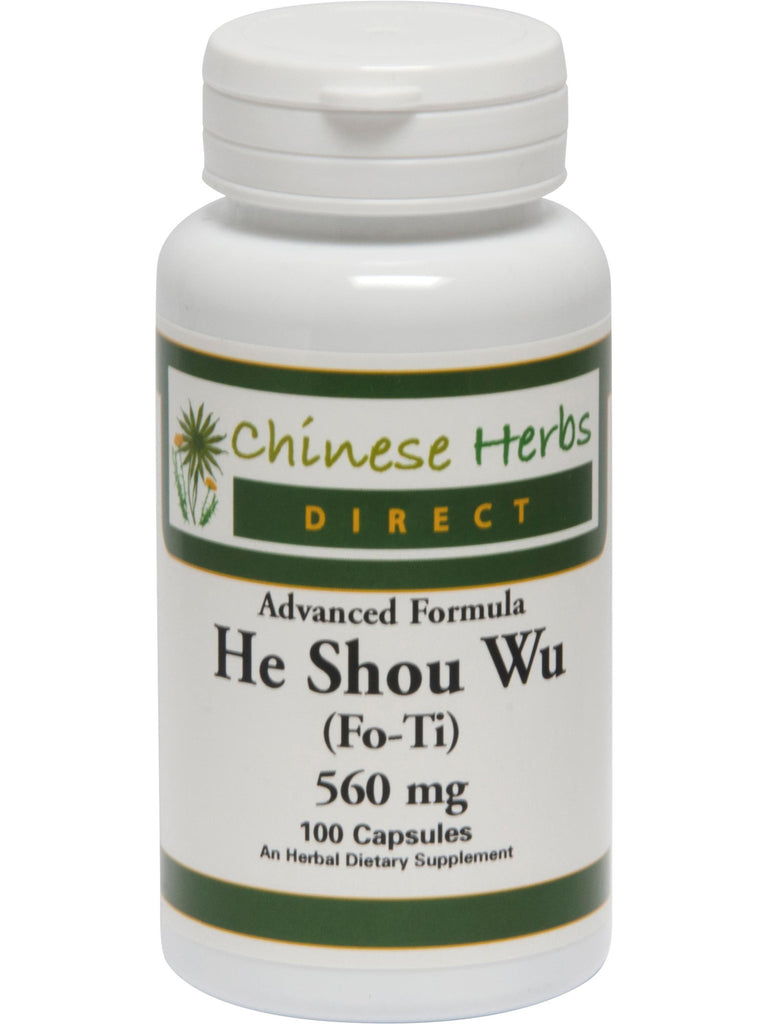 Advanced Formula He Shou Wu, 100 ct – Chinese Herbs Direct