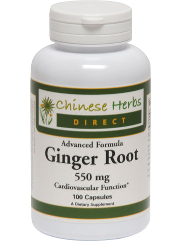 Advanced Formula Ginger Root, 100 ct, Chinese Herbs Direct