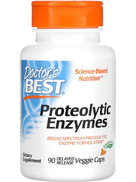 Best Proteolytic Enzymes, 90 veggie caps, Doctor's Best