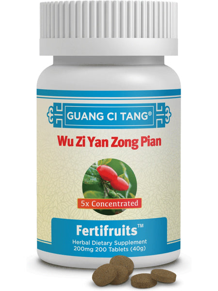 Wu Zi Yan Zong Pian, Fertifruits, 200 mg, 200 ct, Guang Ci Tang