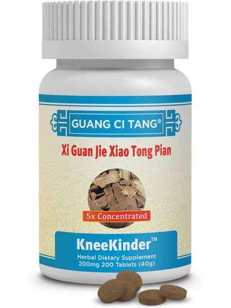 Xi Guan Jie Xiao Tong Pian, KneeKinder, 200 mg, 200 ct, Guang Ci Tang