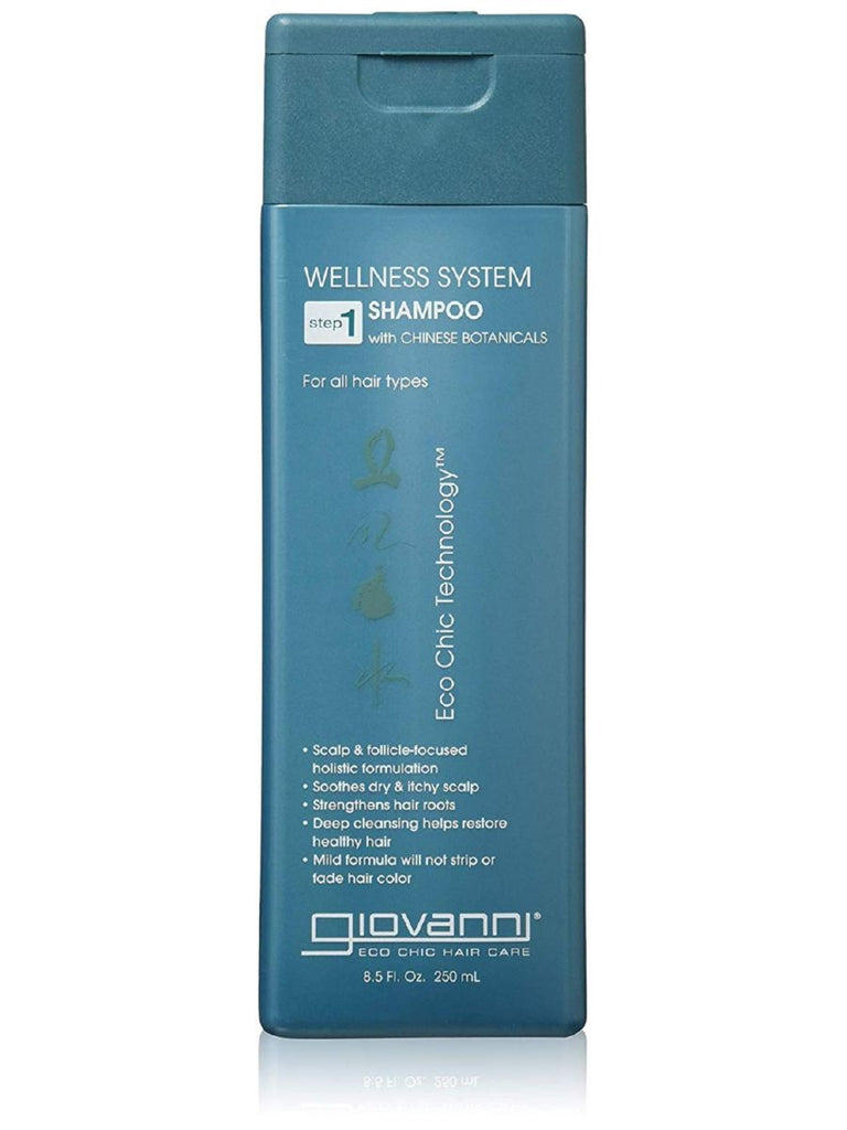 Giovanni Cosmetics, Wellness System Shampoo Chinese Herbs, 8.5 oz