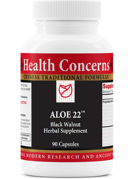 Aloe 22, 90 ct, Health Concerns