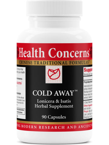 Cold Away, 90 ct, Health Concerns