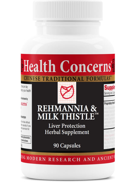 Rehmannia & Milk Thistle, 90 ct, Health Concerns