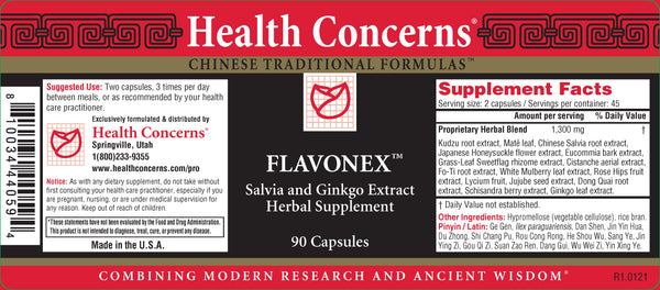 Health Concerns, Flavonex, 90 ct