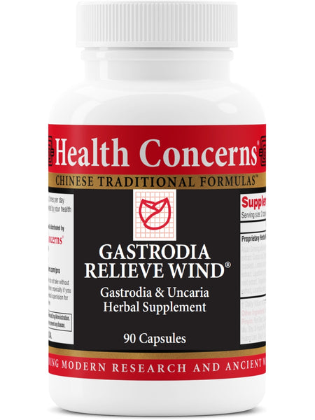 Gastrodia Relieve Wind Formula, 90 ct, Health Concerns