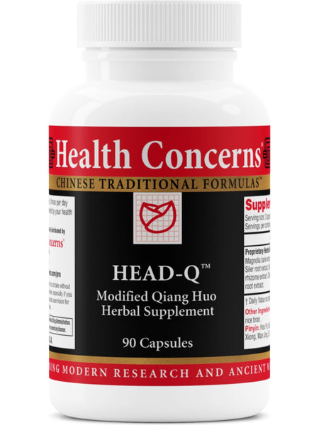 Head-Q, 90 ct, Health Concerns
