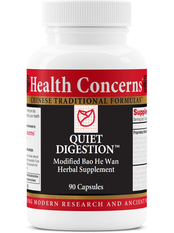 Quiet Digestion, 90 ct, Health Concerns