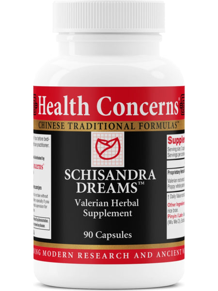 Schisandra Dreams, 90 ct, Health Concerns