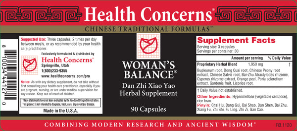 Health Concerns, Womans Balance, 90 ct