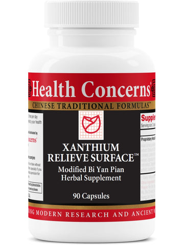 Xanthium Relieve Surface, 90 ct, Health Concerns