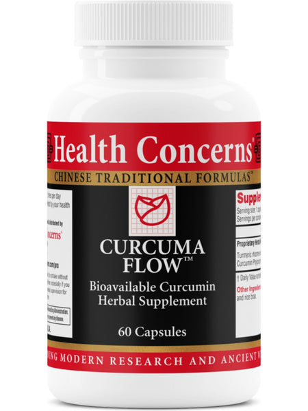 Health Concerns, Curcuma Flow, 60 ct