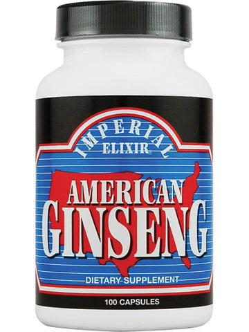 American Ginseng, 100 cap, Imperial Elixir