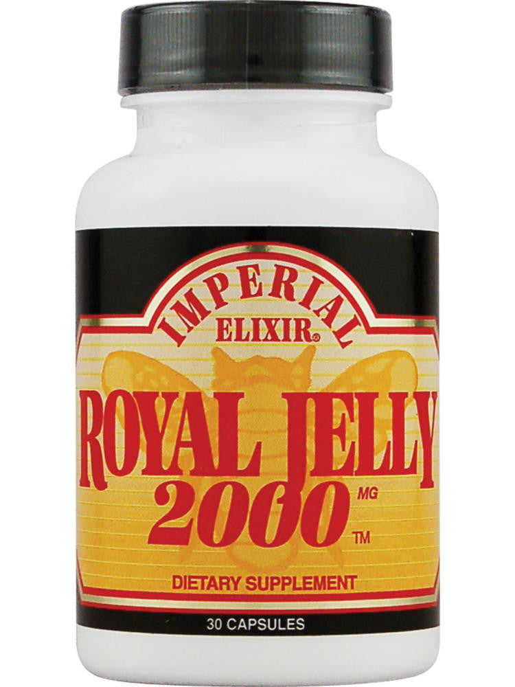 Royal Jelly 2000mg, 30 cap, Imperial Elixir