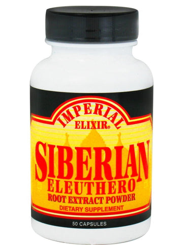 Siberian Eleuthero 2500mg, 50 cap, Imperial Elixir