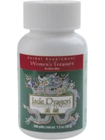 Jade Dragon, Women's Treasure, Ba Zhen Wan, 200 pills