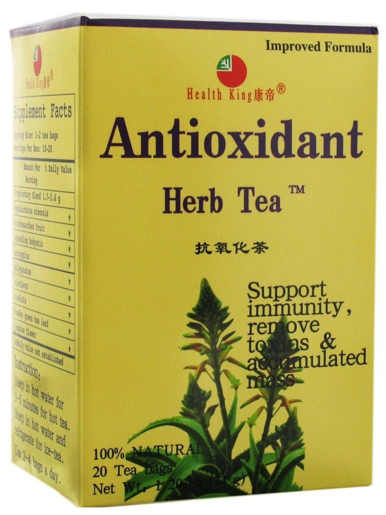 Antioxidant Tea, 20 tea bags, Health King