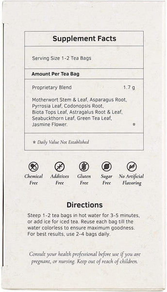 Health King, Mammary & Uterus Care Tea, 20 tea bags