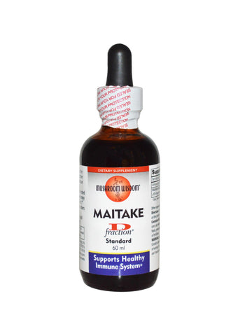 Maitake D-Fraction, 60 ml, Mushroom Wisdom