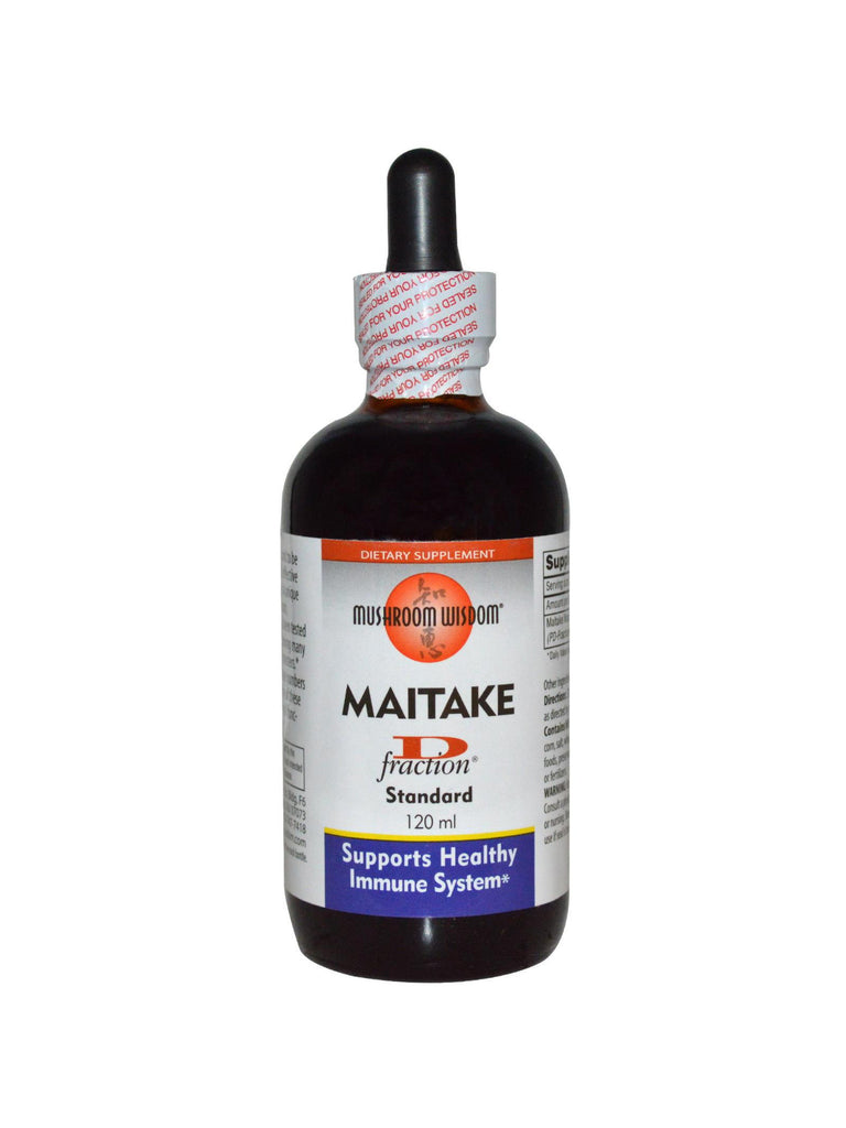 Maitake D-Fraction, 120 ml, Mushroom Wisdom