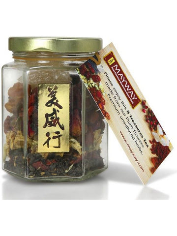 ** 12 PACK ** Plum Flower, Eight Treasures Tea, Ba Bao Cha, 1 Jar