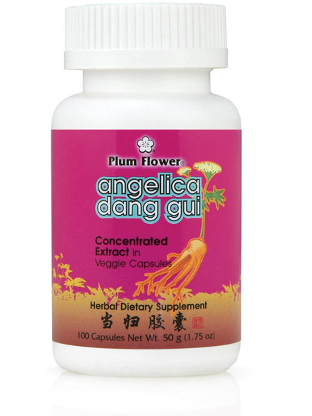 Angelica Dang Gui, Dang Gui Jiao Nang, 100 ct, Plum Flower