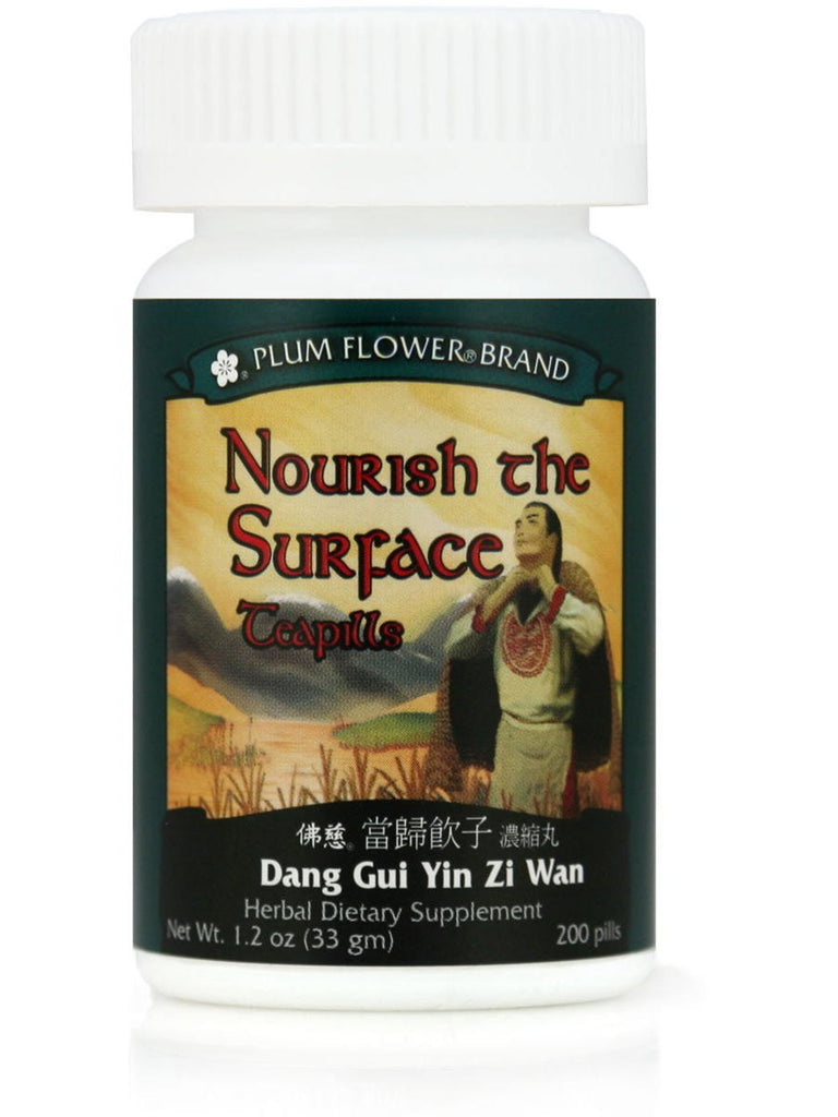 Nourish the Surface Formula, Dang Gui Yin Zi Wan, 200 ct, Plum Flower