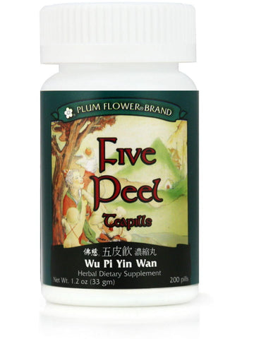 Five Peel Formula, Wu Pi Yin Wan, 200 ct, Plum Flower
