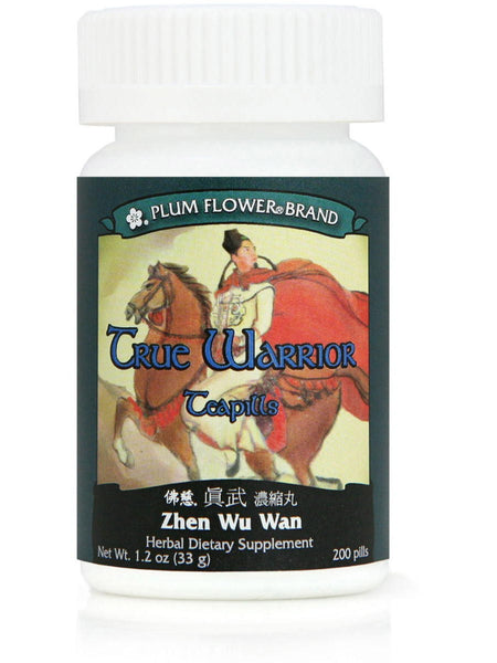 True Warrior Formula, Zhen Wu Tang Wan, 200 ct, Plum Flower