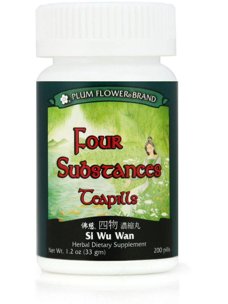 Four Substances For Women, Si Wu Tang Wan, 200 ct, Plum Flower