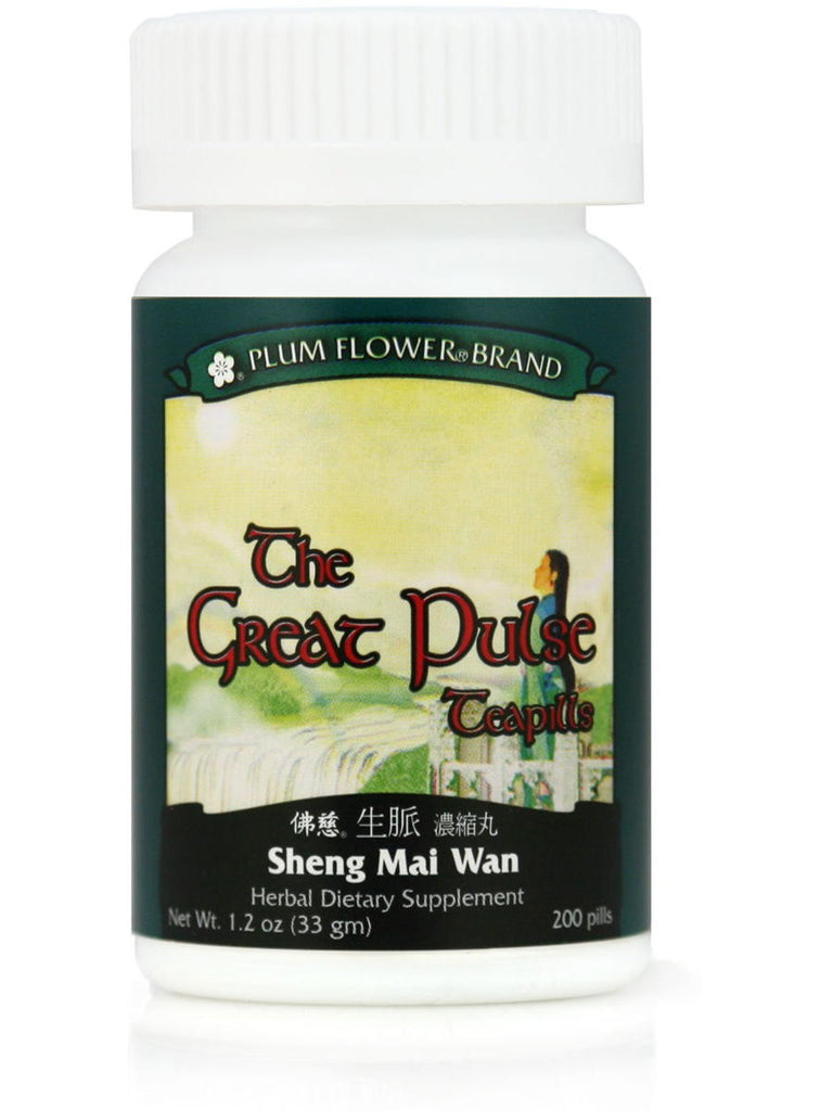 The Great Pulse Formula, Sheng Mai Wan, 200 ct, Plum Flower