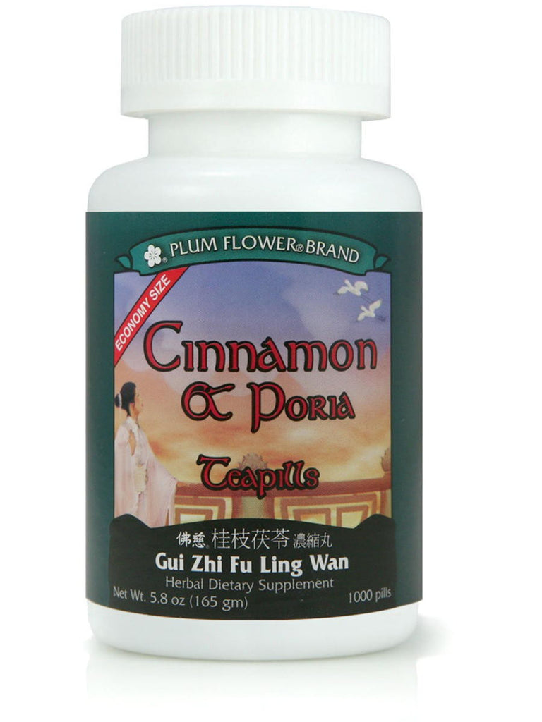 Cinnamon & Poria, Economy Size, 1000 ct, Plum Flower