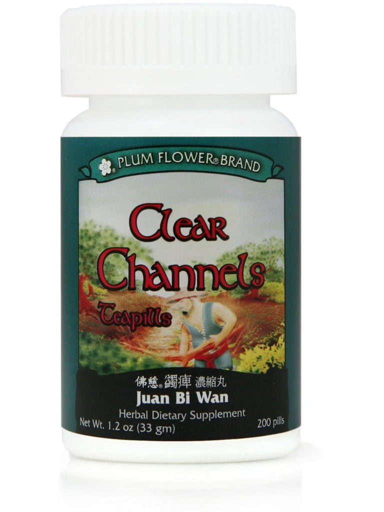 Clear Channels Formula, Juan Bi Wan, 200 ct, Plum Flower