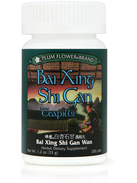 Bai Xing Shi Gan Formula, 200 ct, Plum Flower