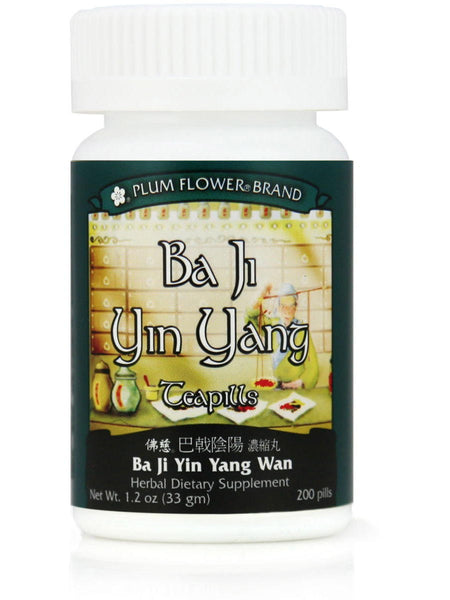 Ba Ji Yin Yang Formula, 200 ct, Plum Flower