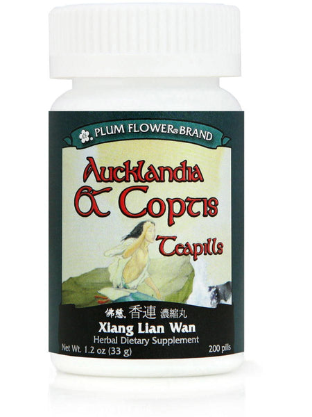 Aucklandia & Coptis Formula, Xiang Lian Wan, 200 ct, Plum Flower