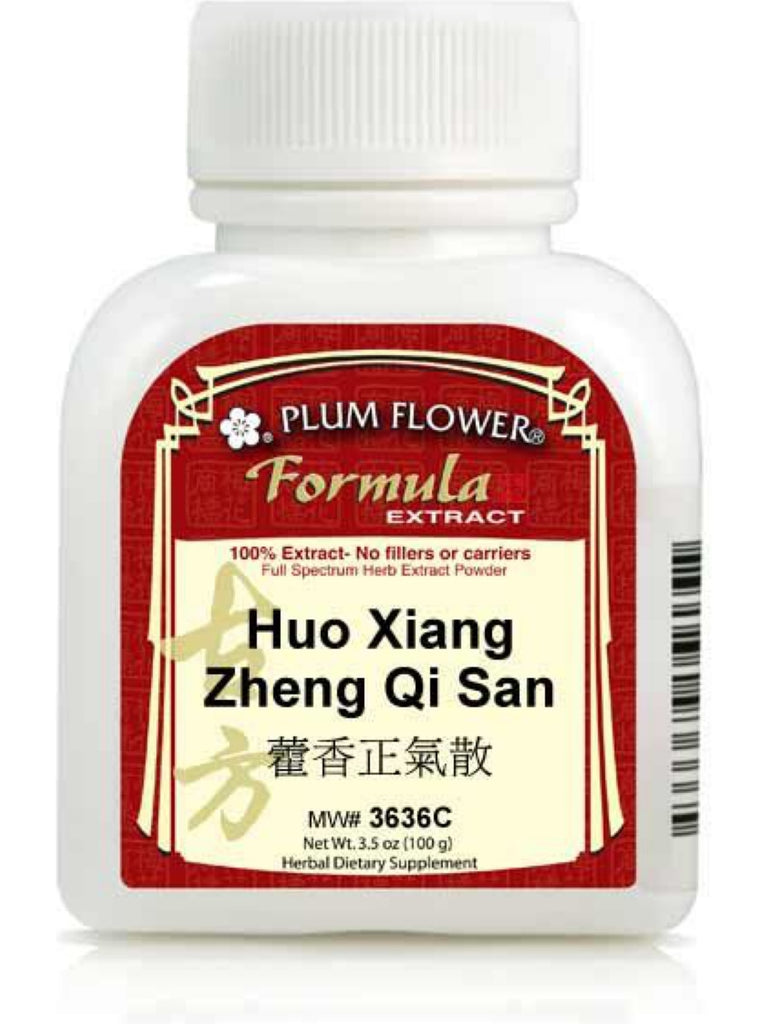 Huo Xiang Zheng Qi San, 100 grams extract powder, Plum Flower