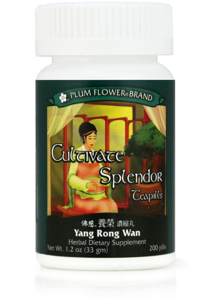 Yang Rong Wan, Cultivate Spendor Formula, 200 ct, Plum Flower