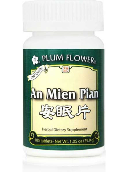 An Mien Pian, Peaceful Sleep, 105 ct, Plum Flower