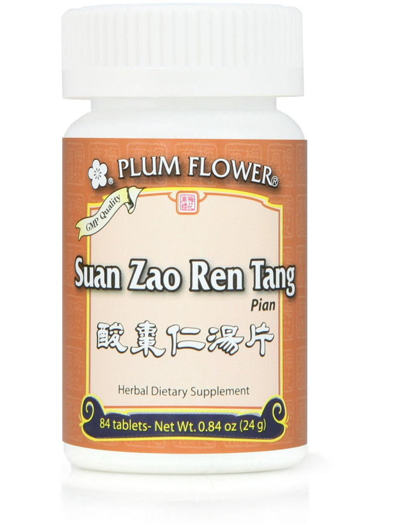 Suan Zao Ren Tang, 84 ct, Plum Flower