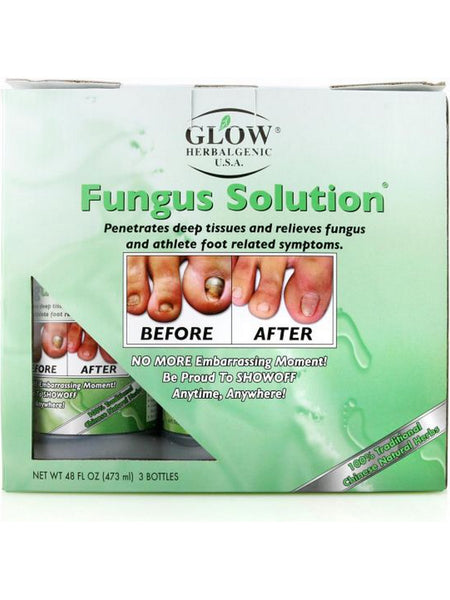 ** 12 PACK ** Other, Glow, Fungus Solution, 48 fl oz (3 Bottles)