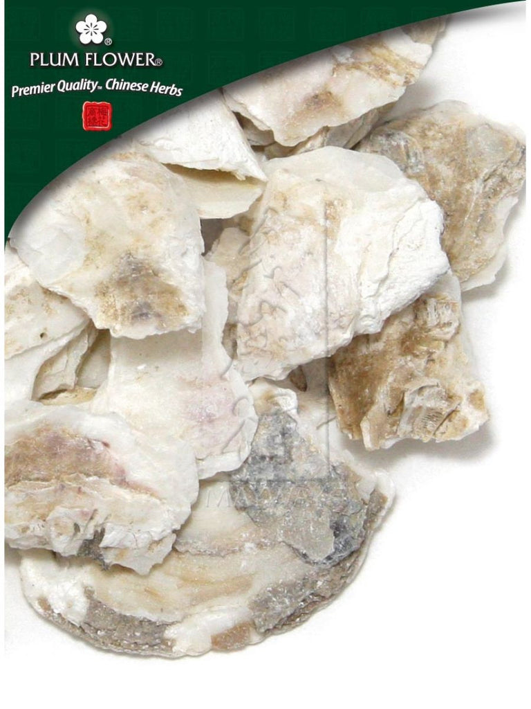 raw, Ostrea gigas shell, raw, Whole Herb, 500 grams, Mu Li