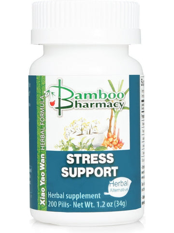 ** 12 PACK ** Bamboo Pharmacy, Stress Support, Xiao Yao Wan, 200 Pills