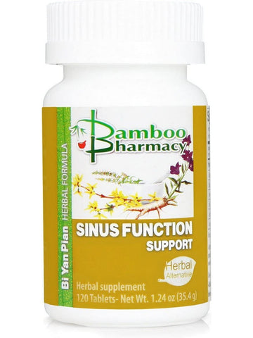 ** 12 PACK ** Bamboo Pharmacy, Sinus Function Support, Bi Yan Pian, 120 Tablets