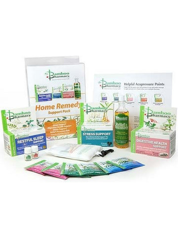 ** 12 PACK ** Bamboo Pharmacy, Home Remedy Support Pack, 4 Bottles