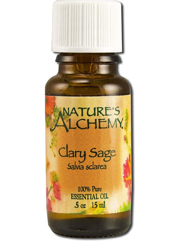 Nature's Alchemy, Clary Sage Essential Oil, 0.5 oz