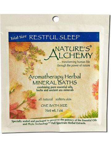 Nature's Alchemy, Restful Sleep Aromatherapy Mineral Bath, 1 oz